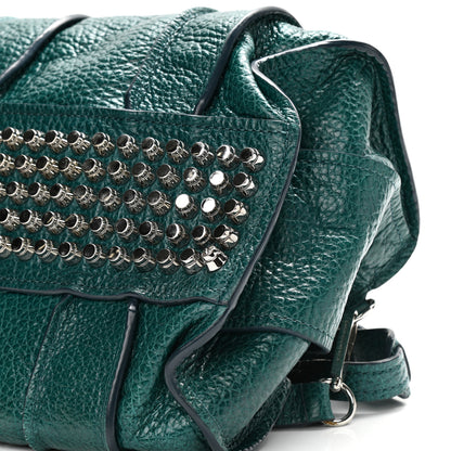 Alexander Wang Pebbled Lambskin Inside Out Rocco Dark Mosaic Rhodium Hardware 9 of 9