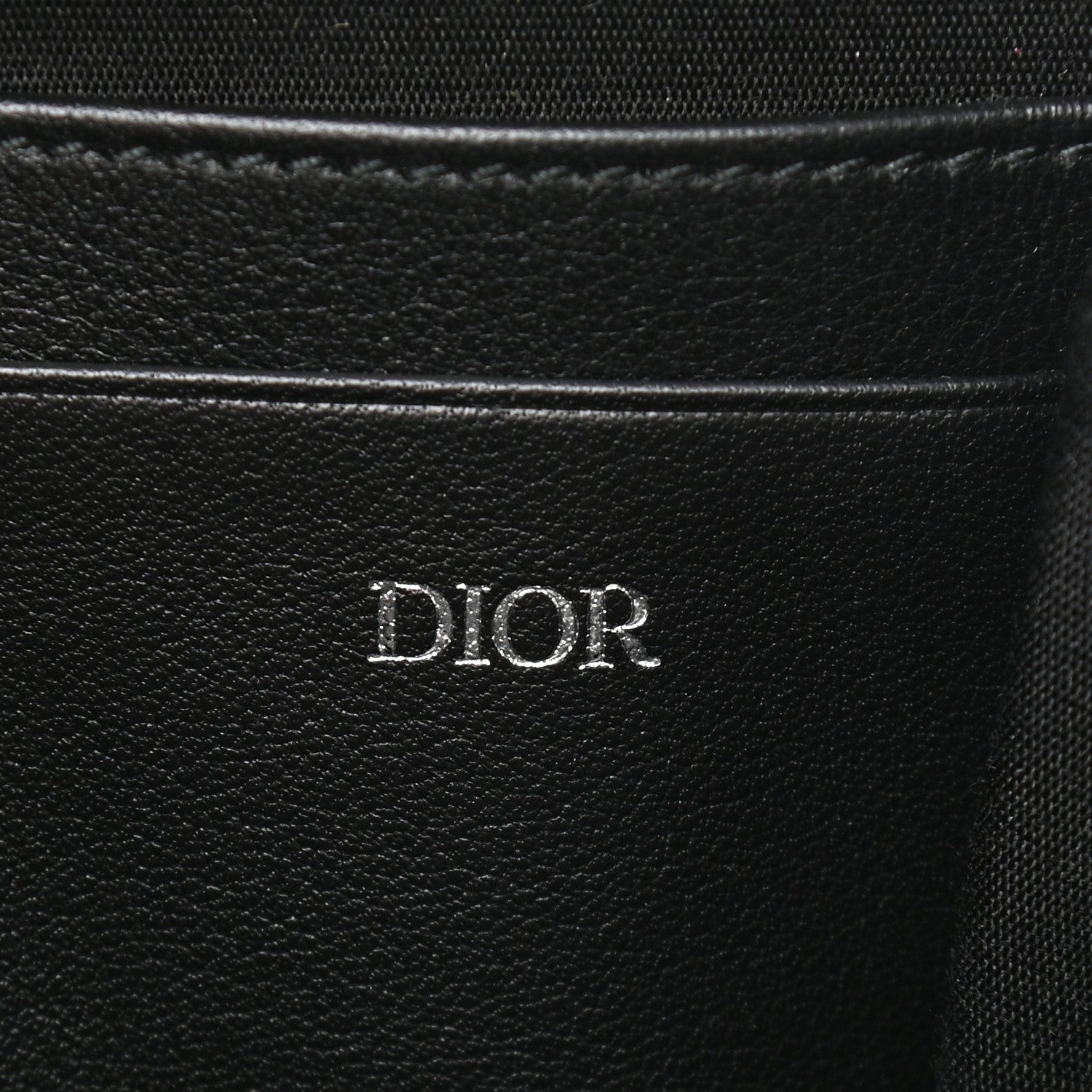 Christian Dior Oblique Pouch Navy Blue 8 of 11