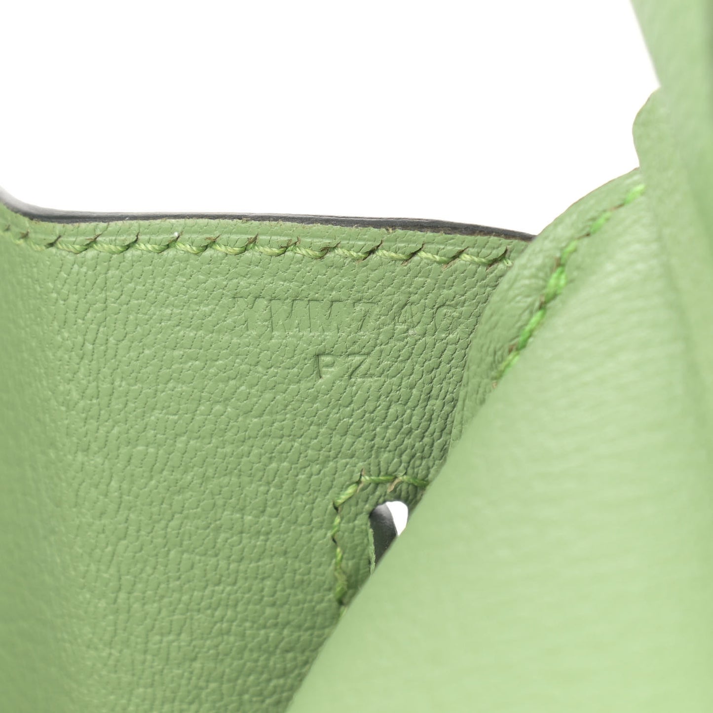 Epsom Birkin 30 Vert Criquet