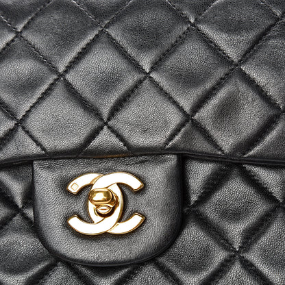Chanel Lambskin Quilted Small Double Flap Black 16 of 16