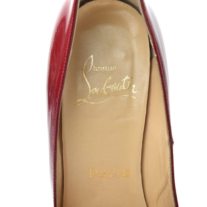 Christian Louboutin Patent Rolando 120 Pumps 36.5 Red 8 of 9