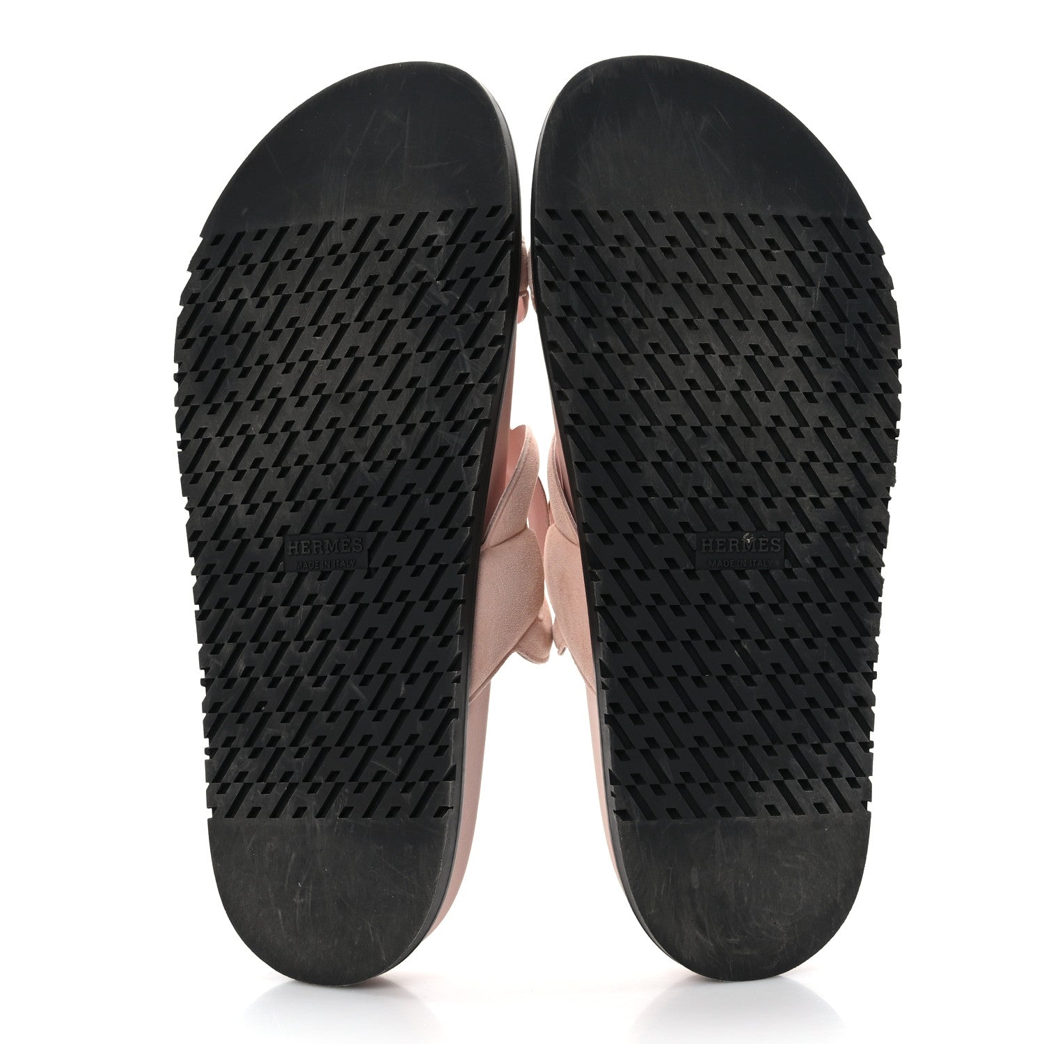 Hermes Suede Goatskin Extra Sandals 40 Rose Opaline 5 of 8