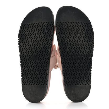 Hermes Suede Goatskin Extra Sandals 40 Rose Opaline 5 of 8