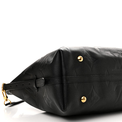 Louis Vuitton Empreinte Monogram Giant CarryAll MM Black 8 of 9
