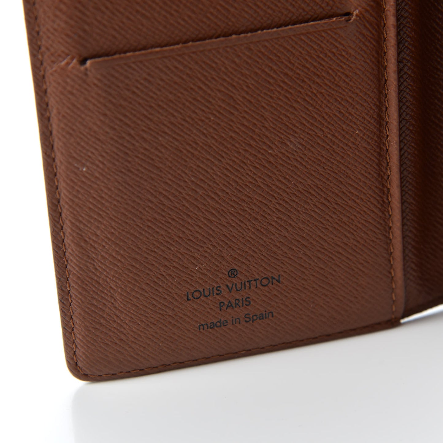 Monogram Checkbook Holder Case Wallet