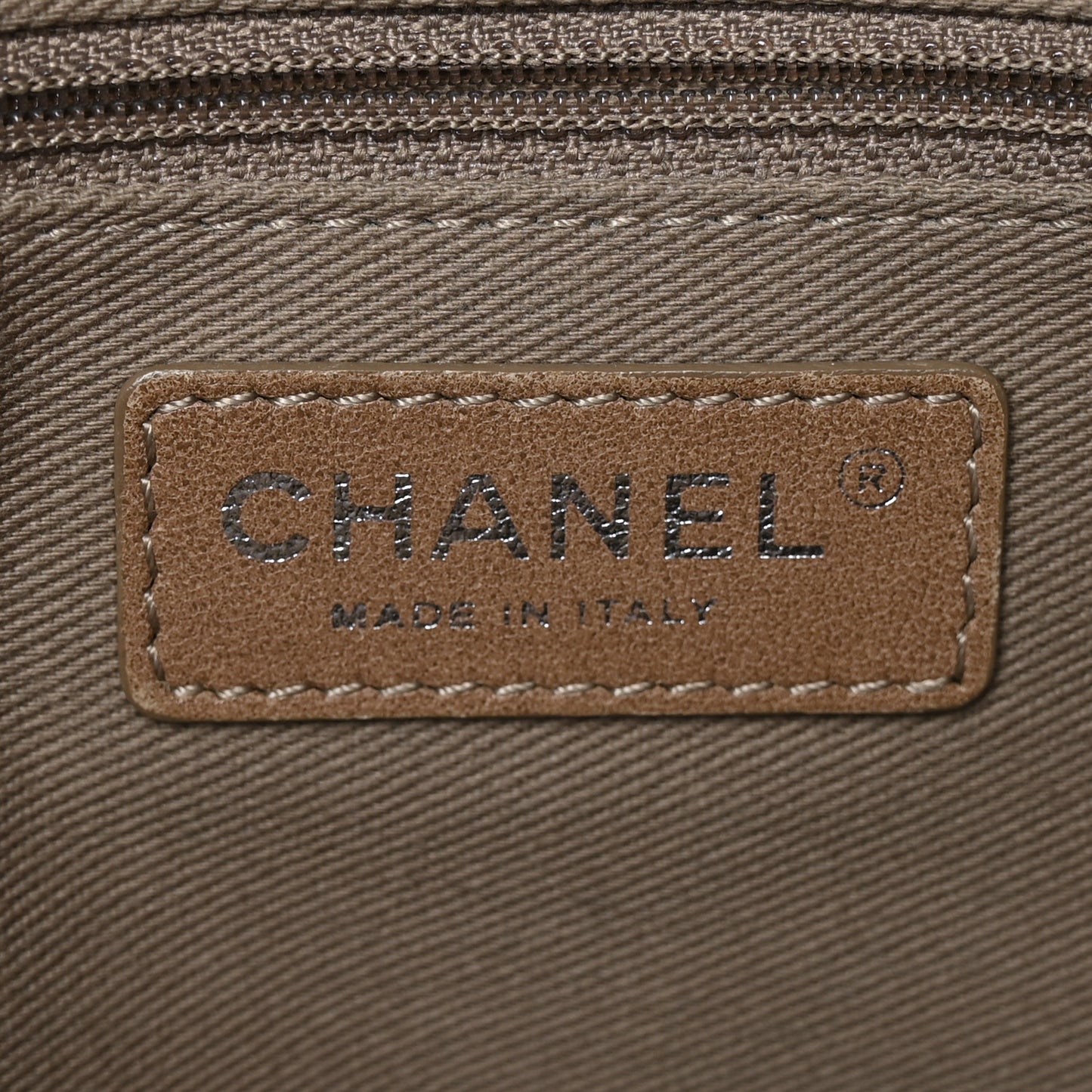 Calfskin CC Pocket Tote Purple