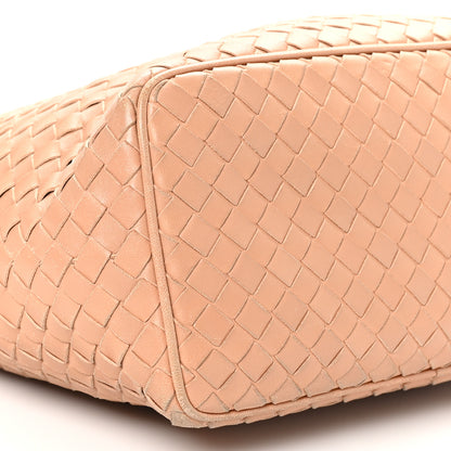 Bottega Veneta Nappa Intrecciato Small Shoulder Bag Beige 9 of 11