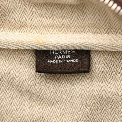 Hermes Taurillon Clemence Victoria II 35 Chocolate 6 of 12