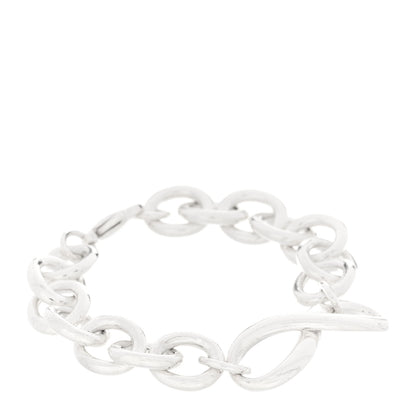 Tiffany Sterling Silver Wide Infinity Chain Bracelet 1 of 3