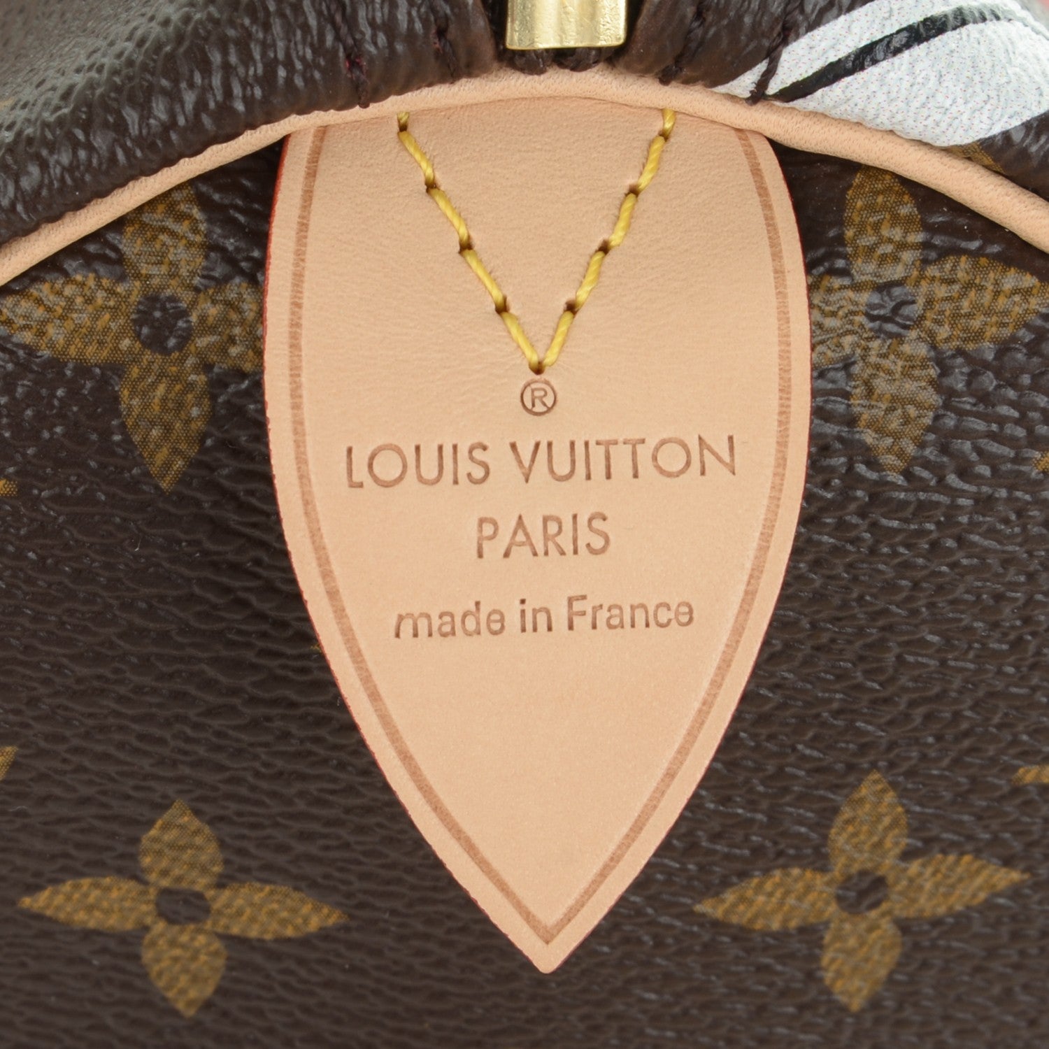 Louis Vuitton Monogram Bay Speedy 30 Rose Ballerine Poppy 6 of 7