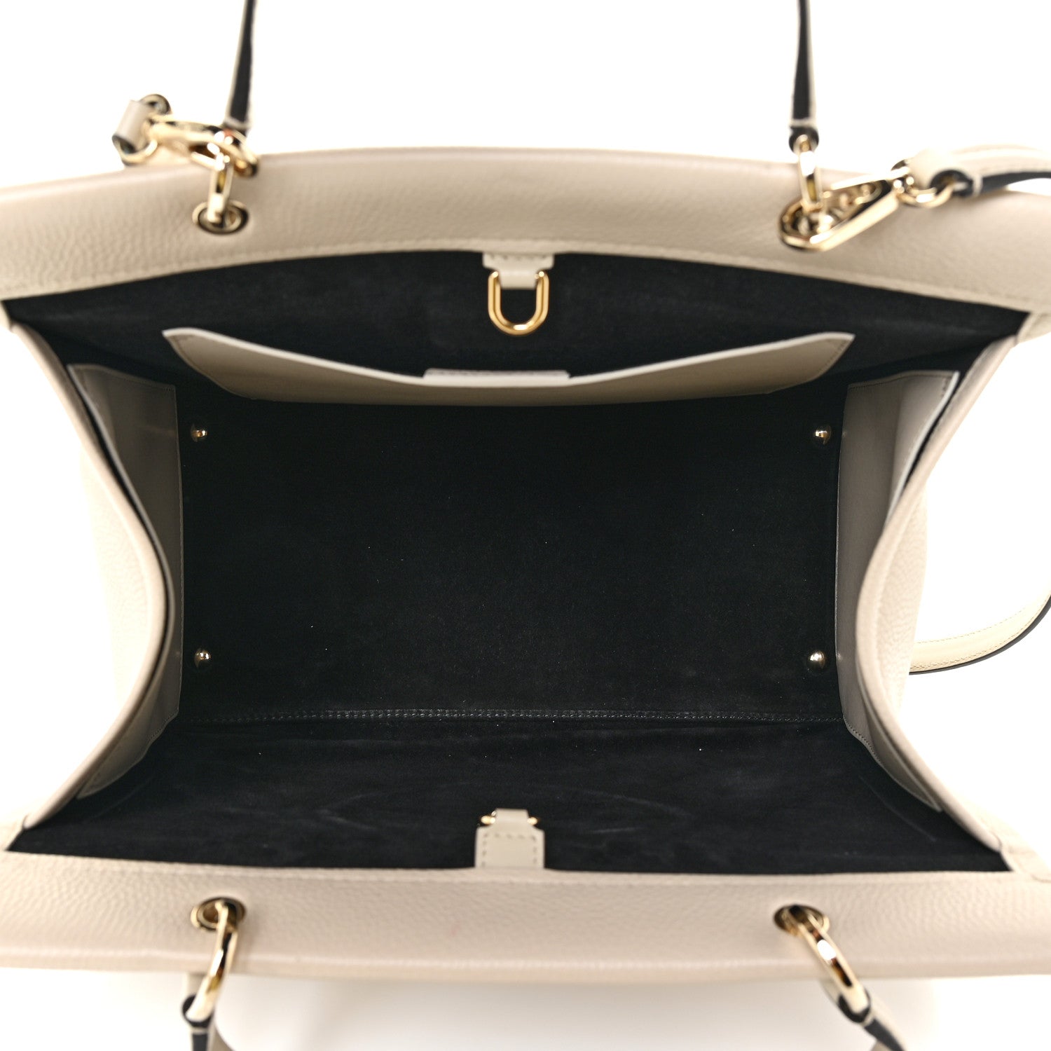 Salvatore Ferragamo Grained Calfskin Medium Meera Tote Peony 7 of 11