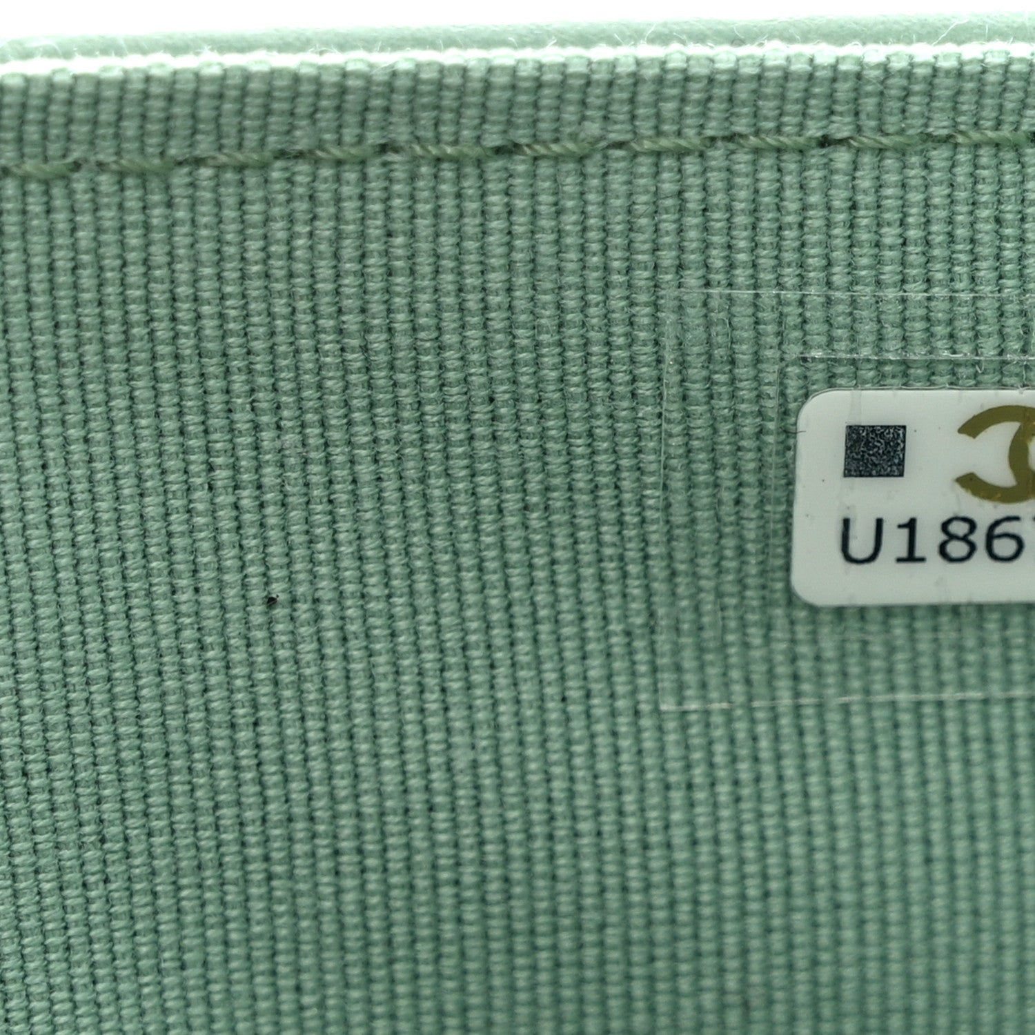 Chanel Caviar Quilted Medium Flap Wallet Light Green 9 of 10