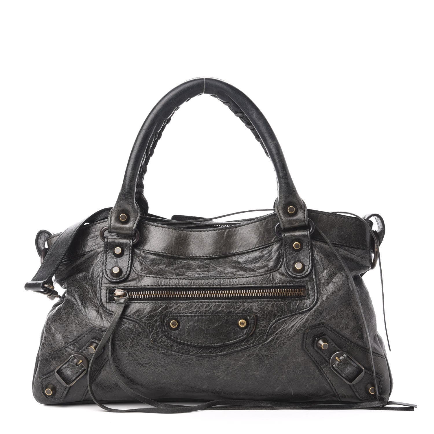 Balenciaga Agneau Classic Hardware First Anthracite 4 of 15
