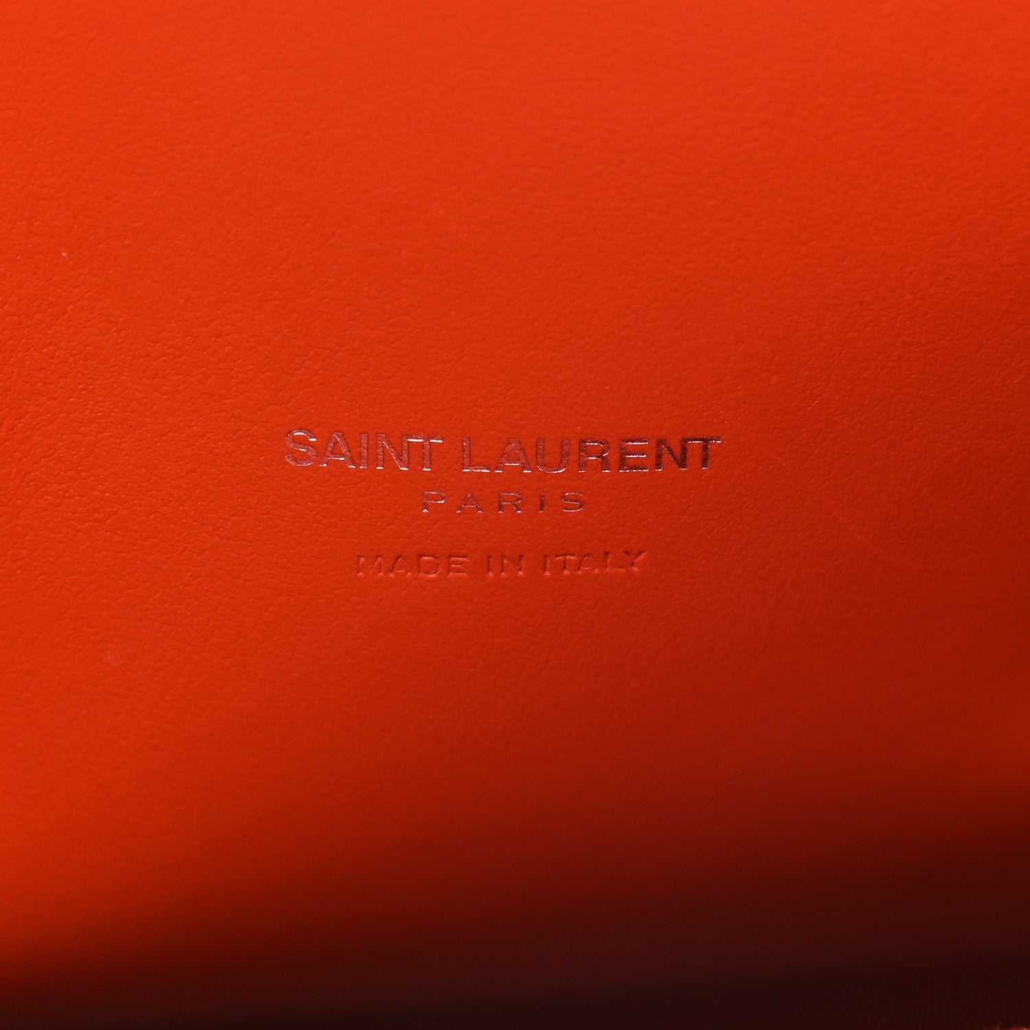 Saint Laurent Grained Calfskin Baby Sac De Jour Mandarine 6 of 13
