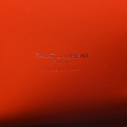 Saint Laurent Grained Calfskin Baby Sac De Jour Mandarine 6 of 13