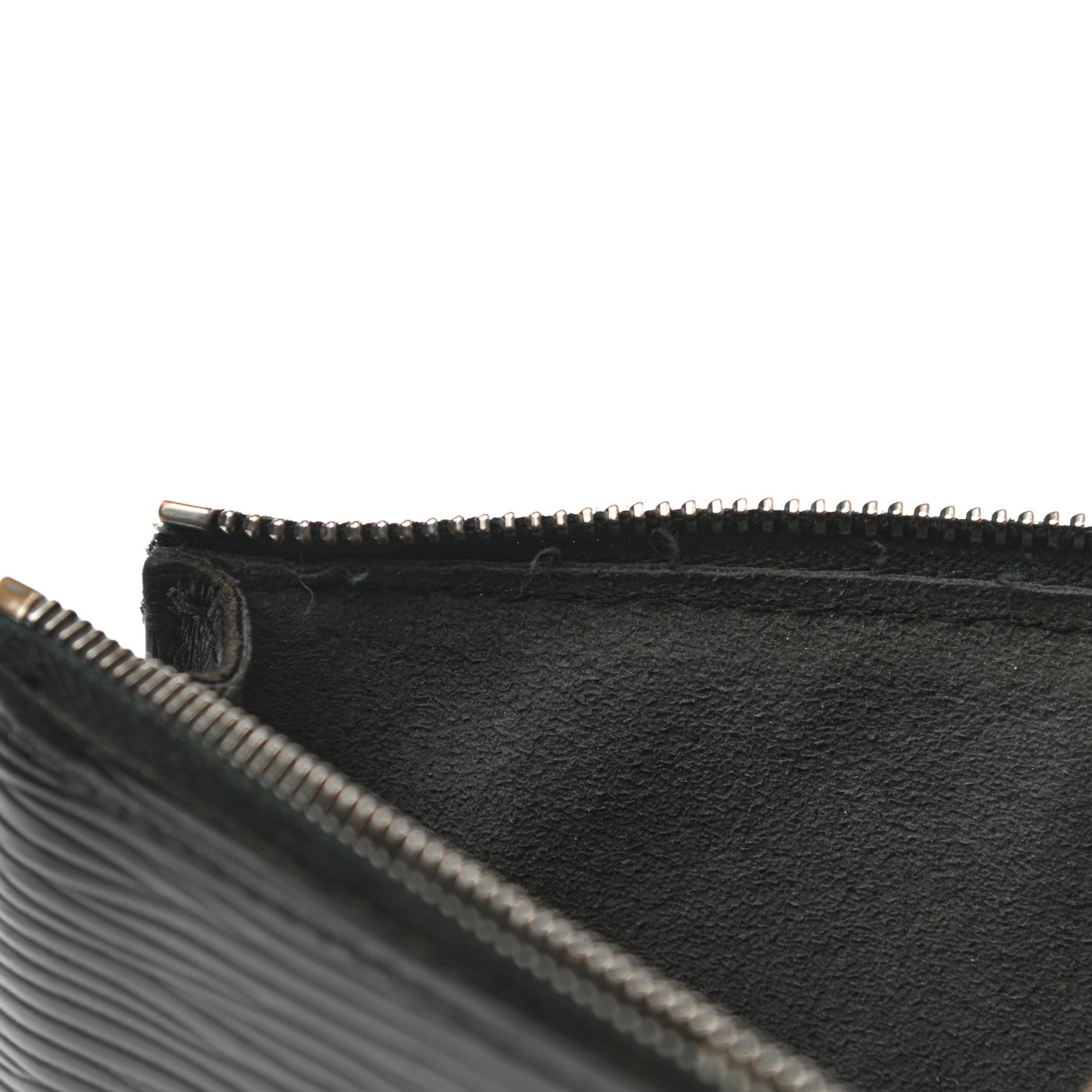 Louis Vuitton Epi Pochette Accessories 24 Black 8 of 11