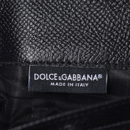 Dolce & Gabbana Dauphine Polka Dot Floral Print Continental Wallet White 6 of 6