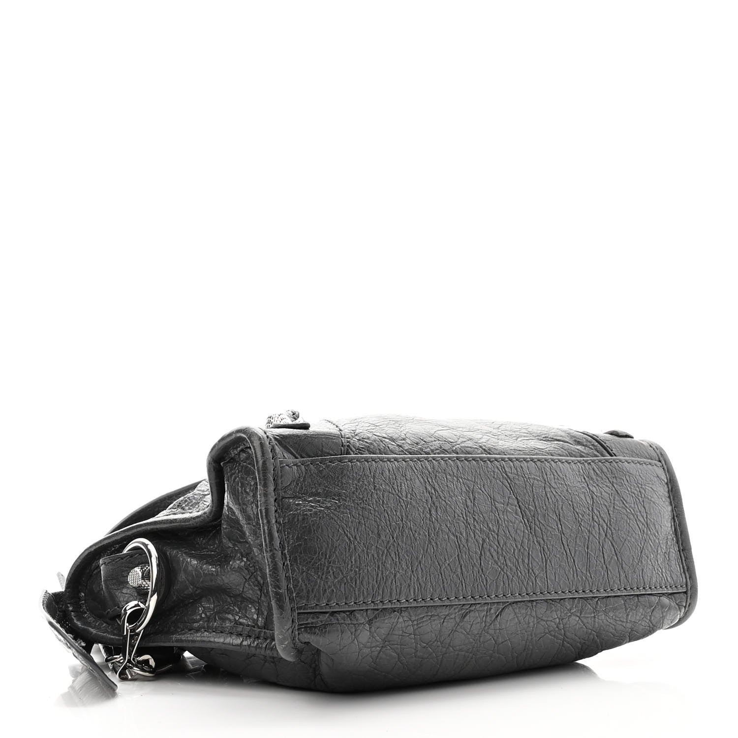 Balenciaga Agneau Giant 12 Silver Hardware Mini City Gris Fossile Anthracite 4 of 10
