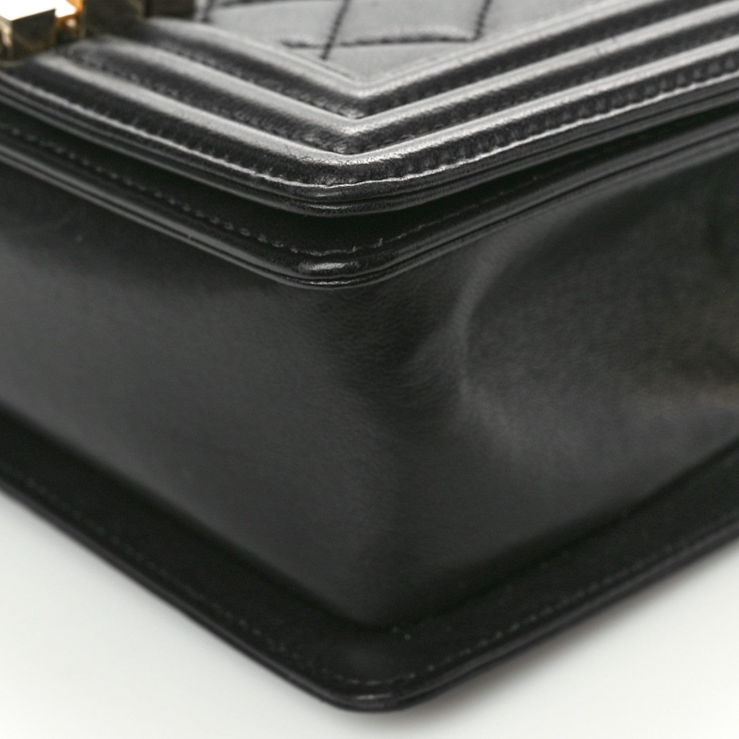 Chanel Lambskin Quilted Small Boy Flap Black 10 of 12