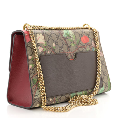 Gucci GG Supreme Monogram Tian Medium Padlock Shoulder Bag Beige Multicolor New Acero 3 of 12