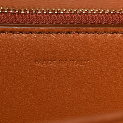 Celine Natural Calfskin Medium Classic Box Flap Bag Tan 8 of 11