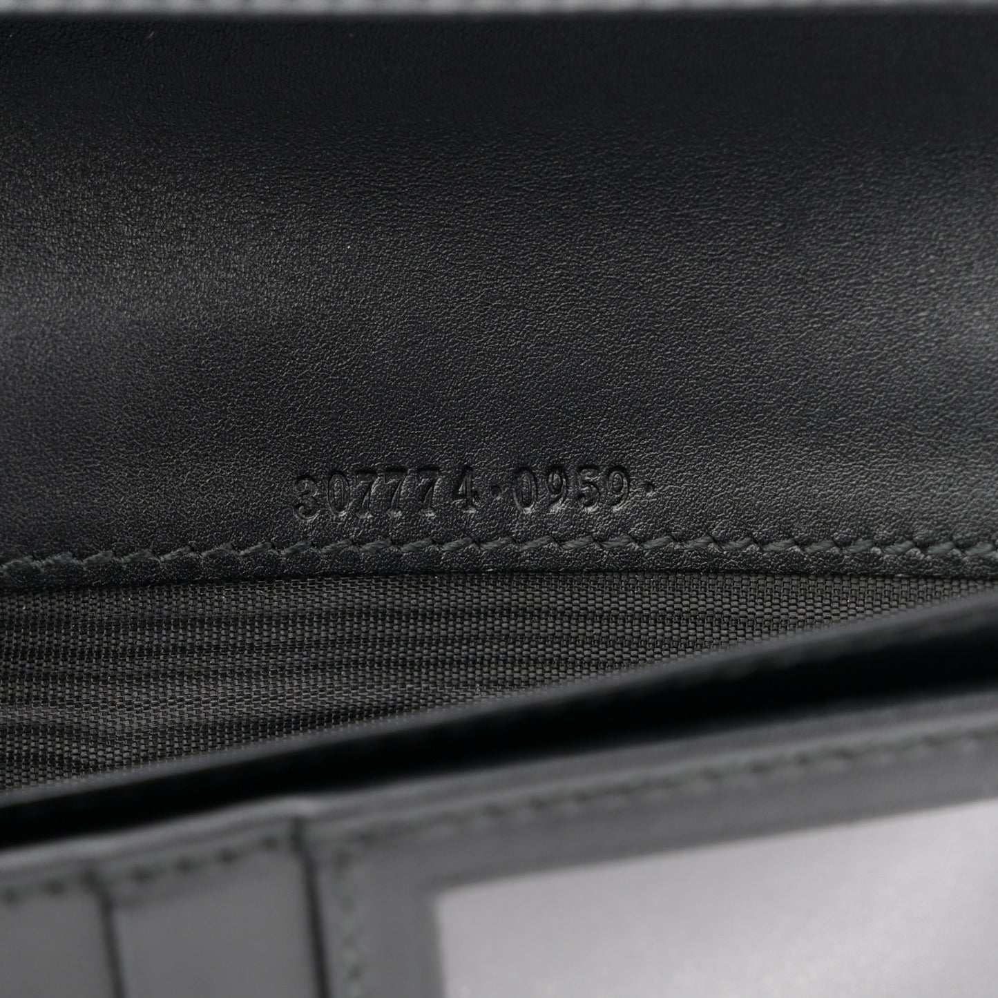 Guccissima Long Wallet Black