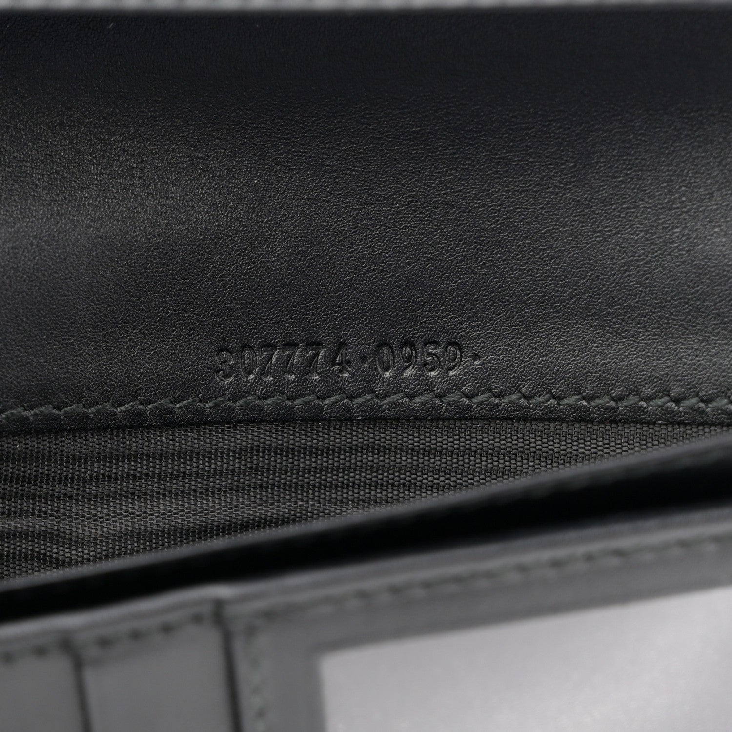 Gucci Guccissima Long Wallet Black 7 of 8