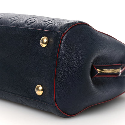 Louis Vuitton Empreinte Montaigne BB Marine Rouge 9 of 15