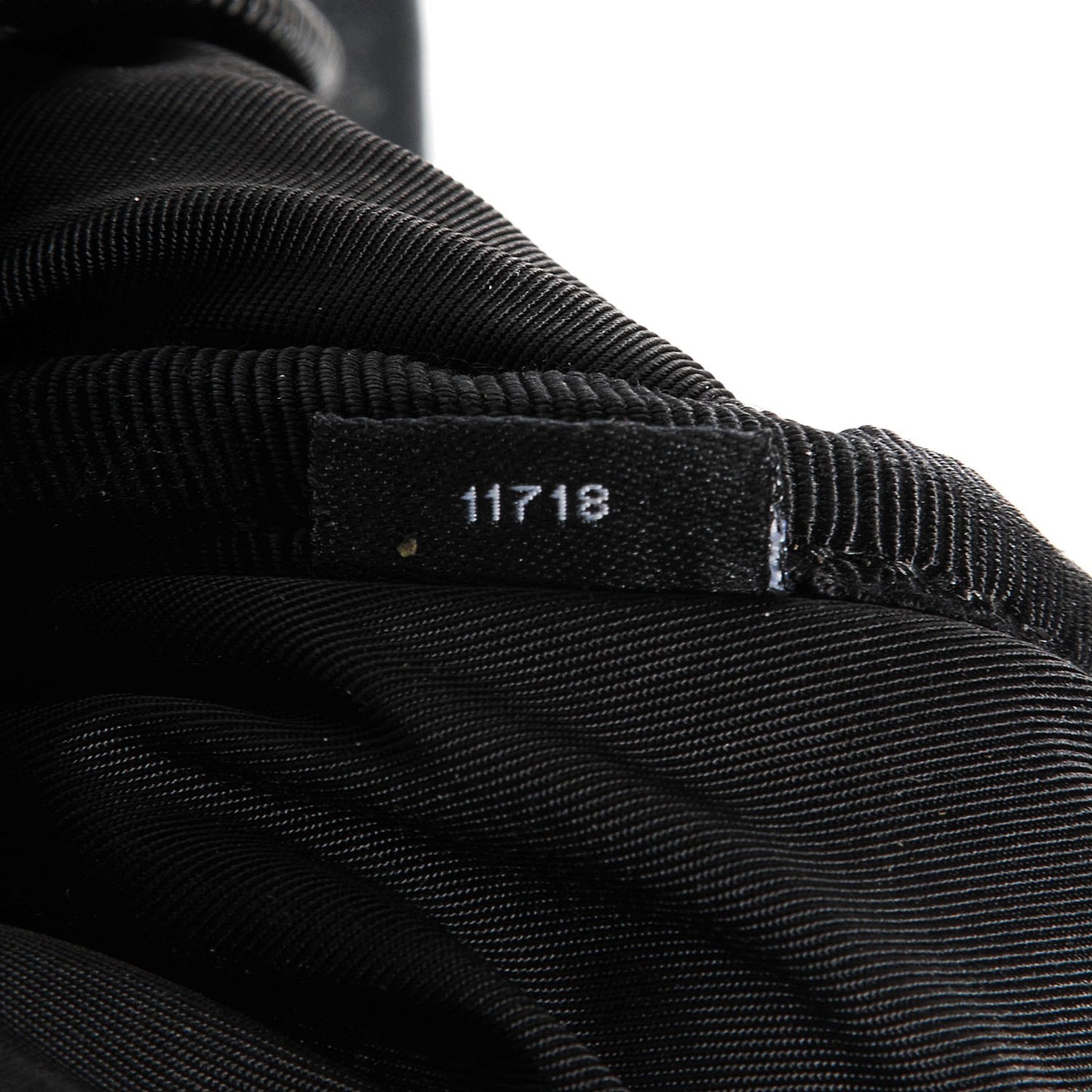 Pebbled Lambskin Rocco Matte Black Iridescent Hardware
