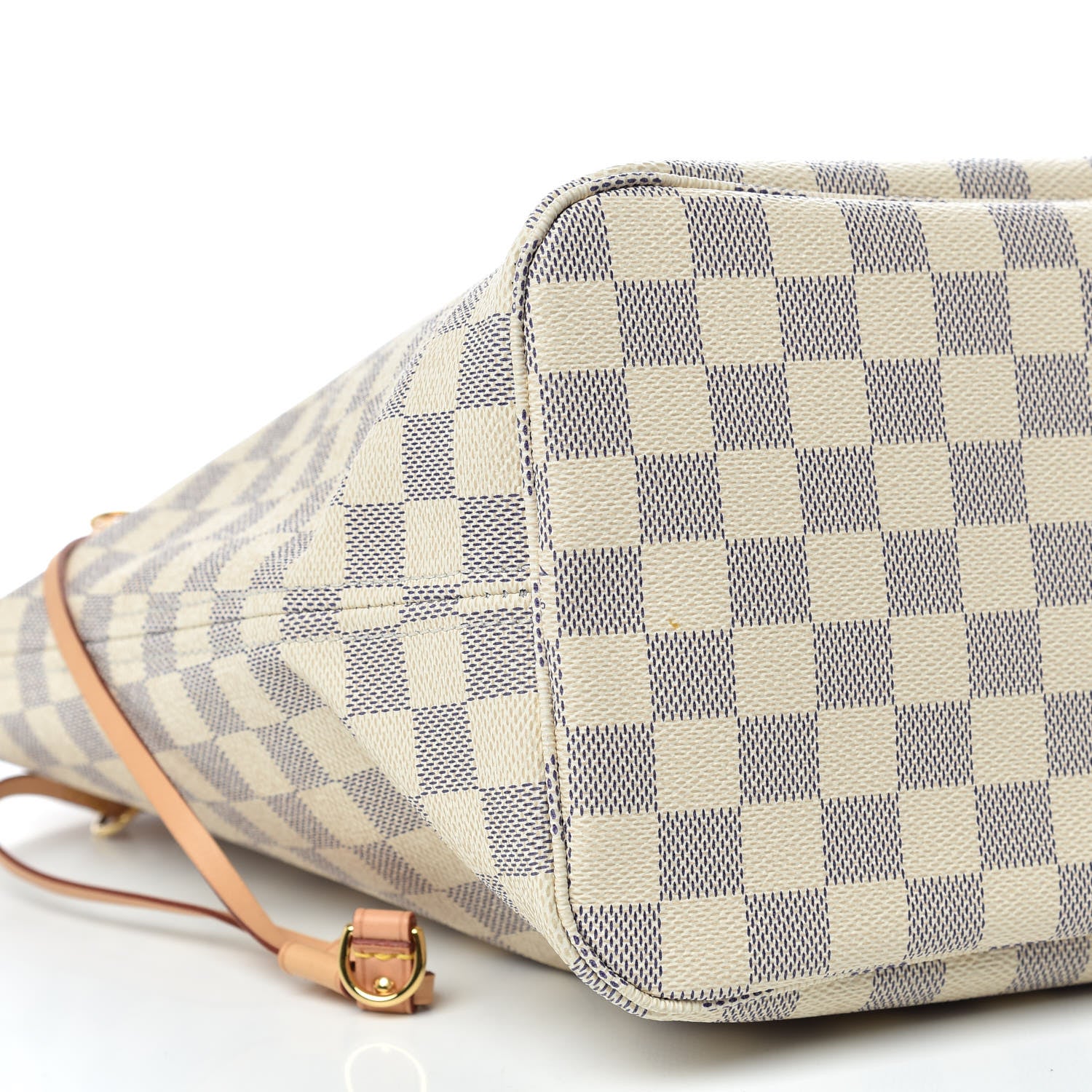Louis Vuitton Damier Azur Neo Neverfull MM Rose Ballerine 5 of 10