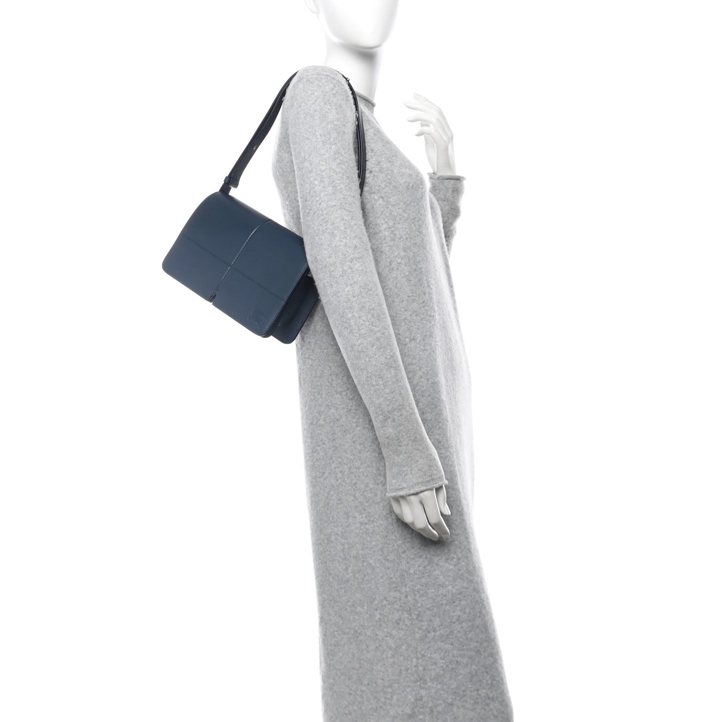 Smooth Calfskin Snip Bag  Lake