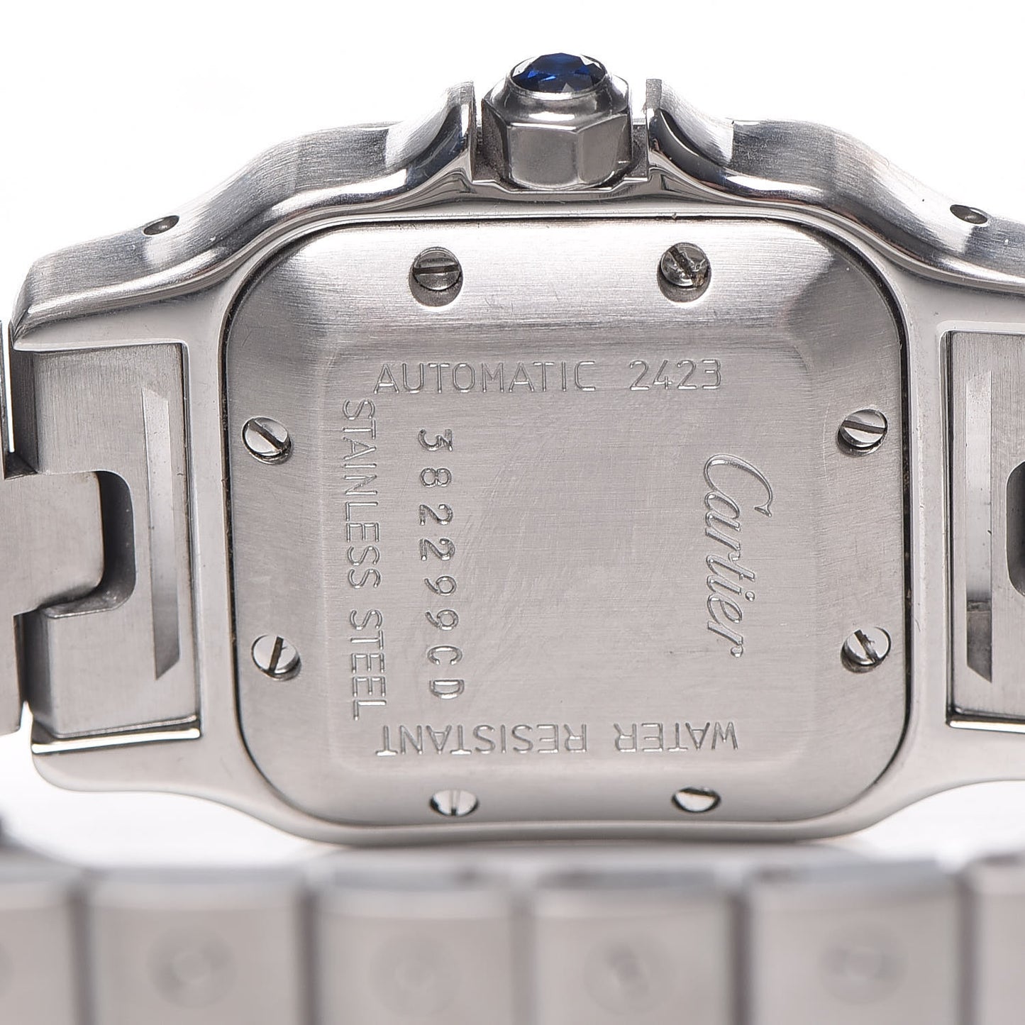 Stainless Steel 24mm Santos de Cartier Galbee Automatic Watch