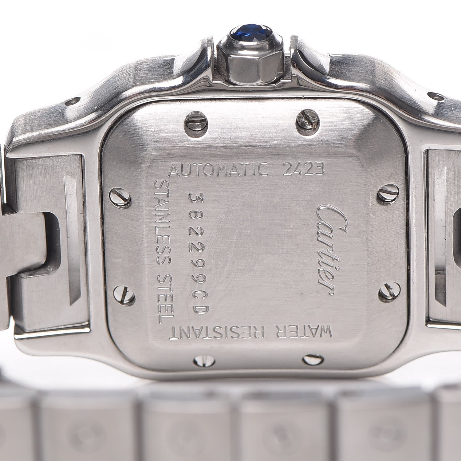 Cartier Stainless Steel 24mm Santos de Cartier Galbee Automatic Watch 5 of 9