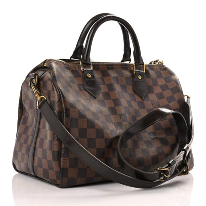 Louis Vuitton Damier Ebene Speedy Bandouliere 30 3 of 21