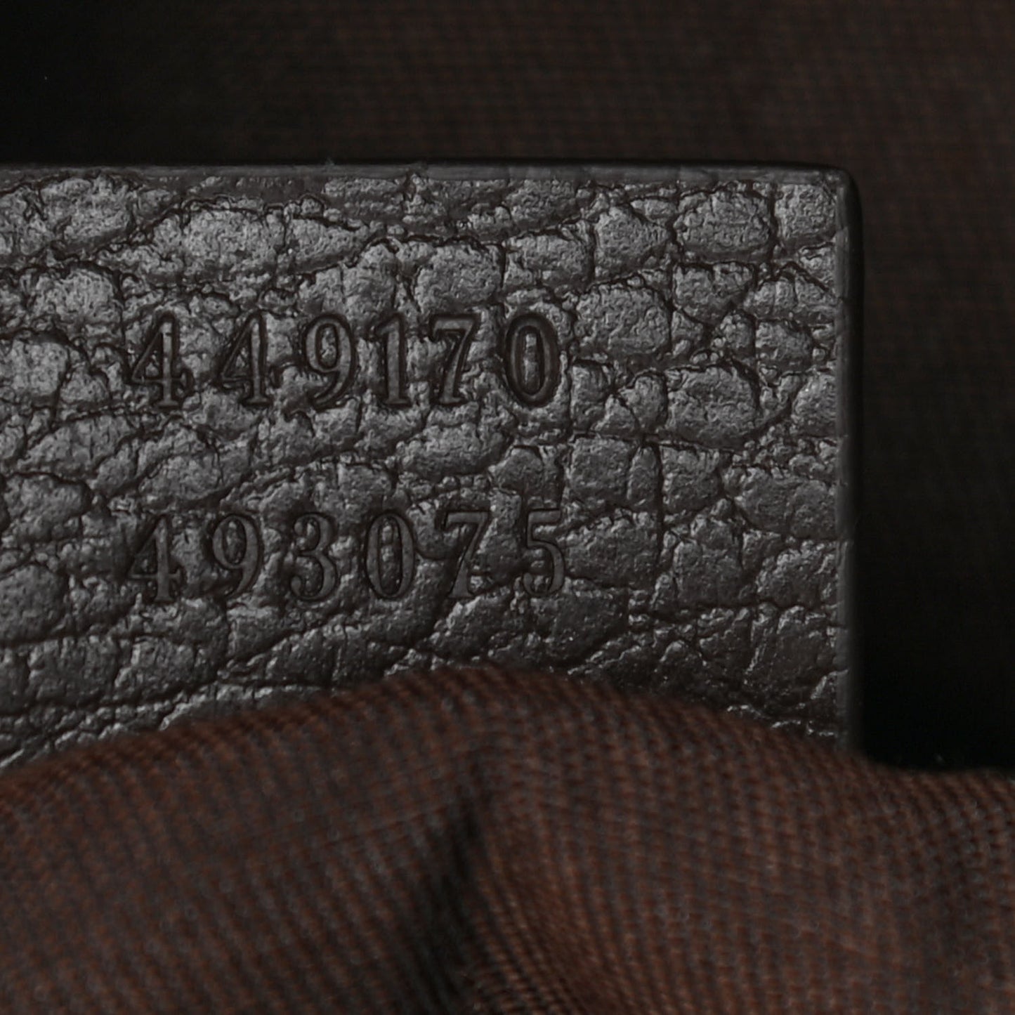 GG Monogram Large Joy Tote Bag Dark Brown