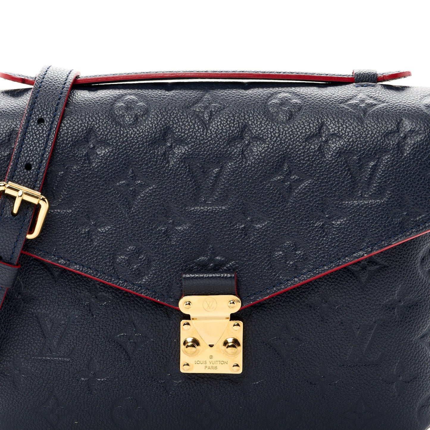 Empreinte Pochette Metis Marine Rouge