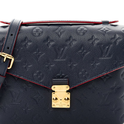 Louis Vuitton Empreinte Pochette Metis Marine Rouge 7 of 9