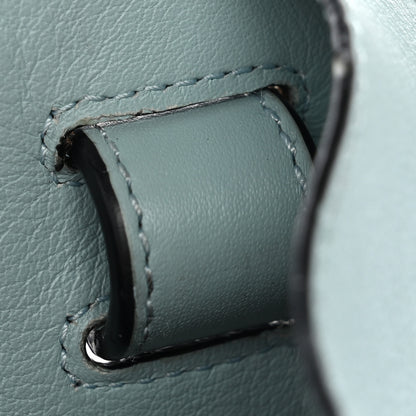Loewe Calfskin Small Hammock Shoulder Bag Aqua 13 of 14