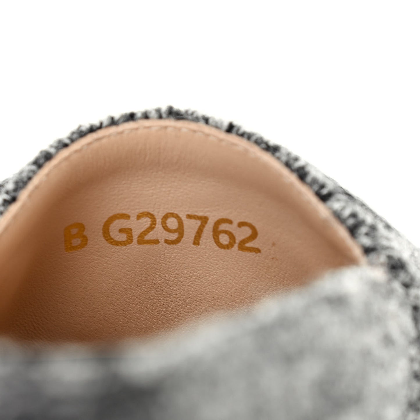 Tweed Velvet CC Espadrilles 39 Grey Black