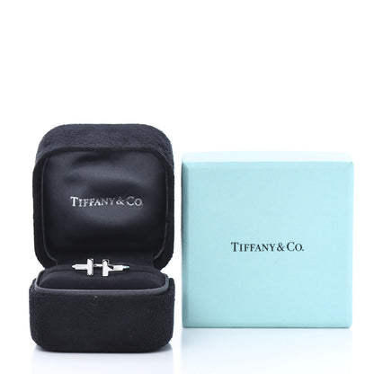 Tiffany 18K White Gold T Wire Ring 50 5.5 5 of 5