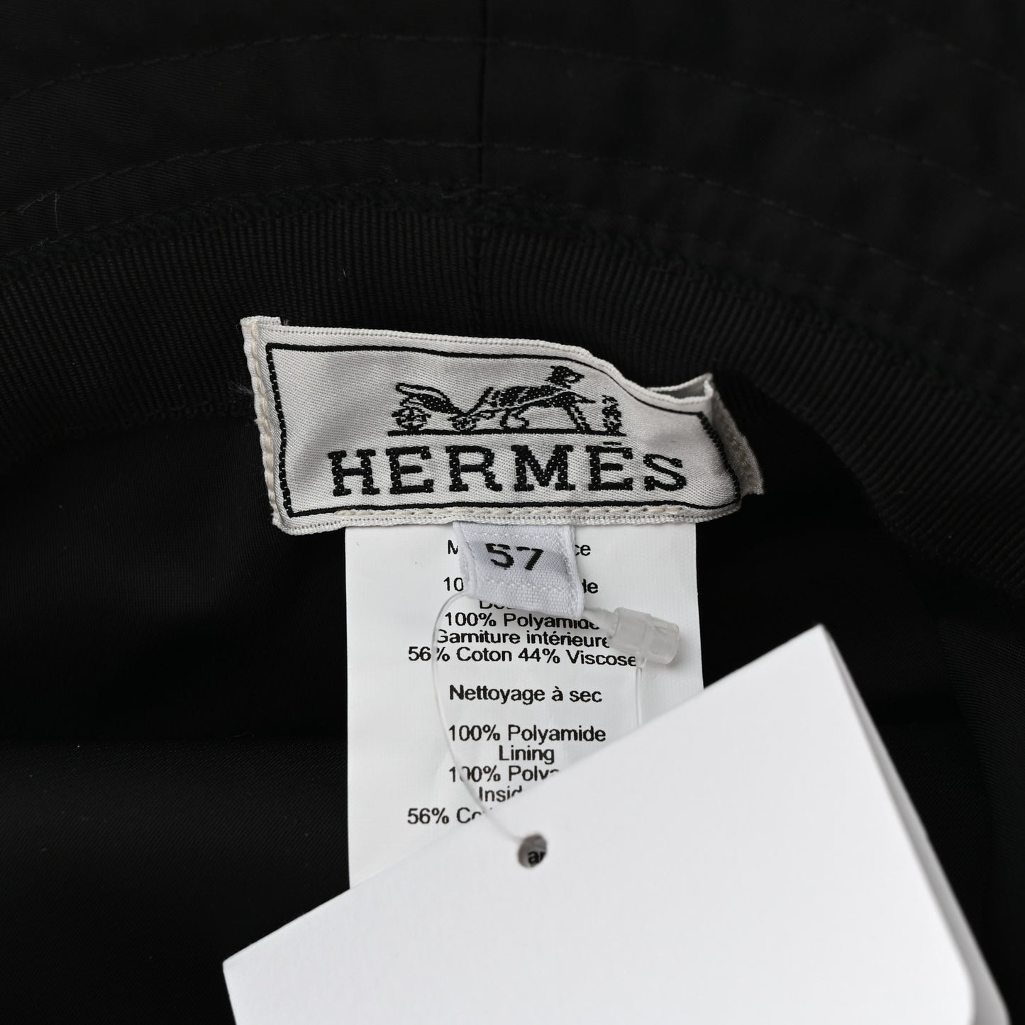 Polyamide Fred Bucket Hat 57 Black