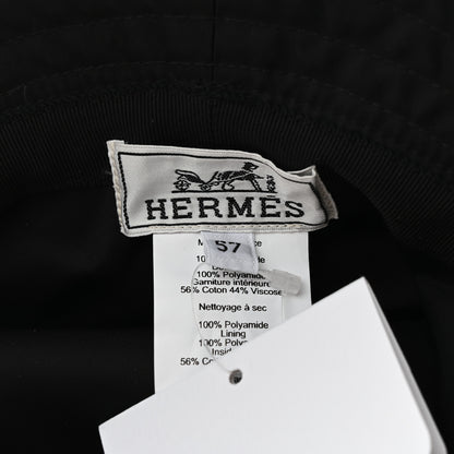 Hermes Polyamide Fred Bucket Hat 57 Black 8 of 8