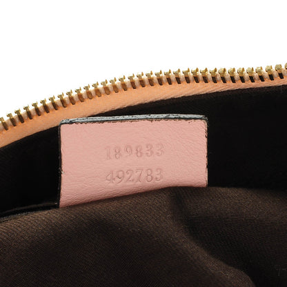 Gucci Monogram Large D Gold Hobo Pink 7 of 7