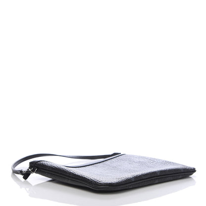 MCM Visetos Liz Shopper Tote Pouch Black 4 of 9