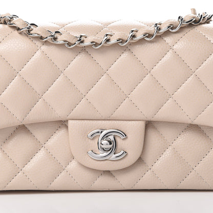 Chanel Caviar Quilted Mini Rectangular Flap Light Pink 8 of 12
