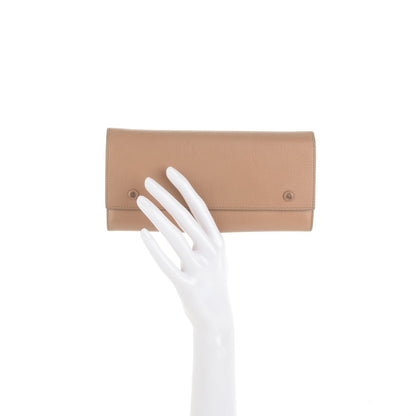Celine Goatskin Large Multifunction Flap Wallet Praline 2 of 8