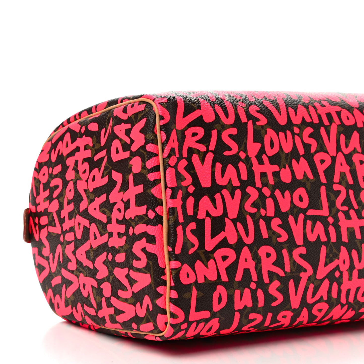 Monogram Graffiti Speedy 30 Fuchsia