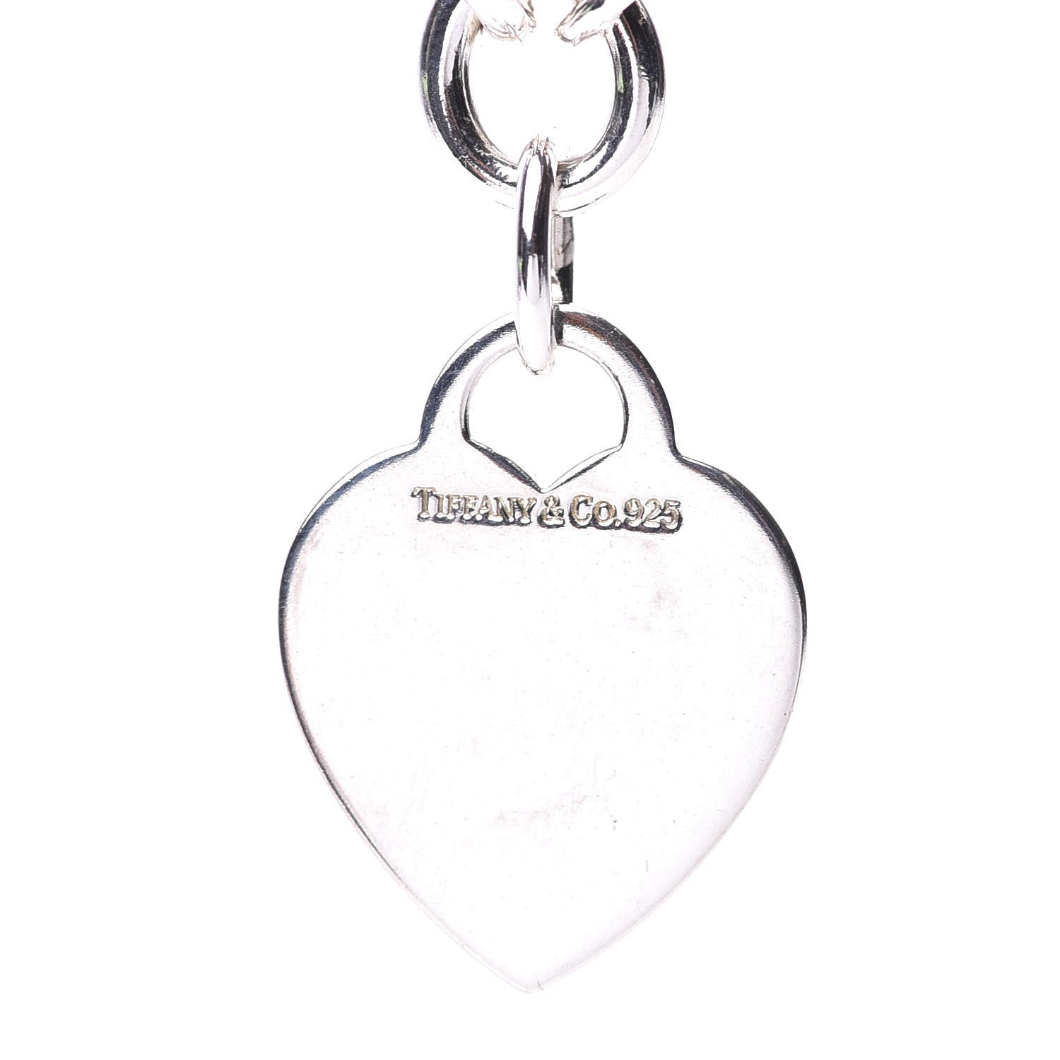 Tiffany Sterling Silver Heart Tag Toggle Necklace 5 of 6