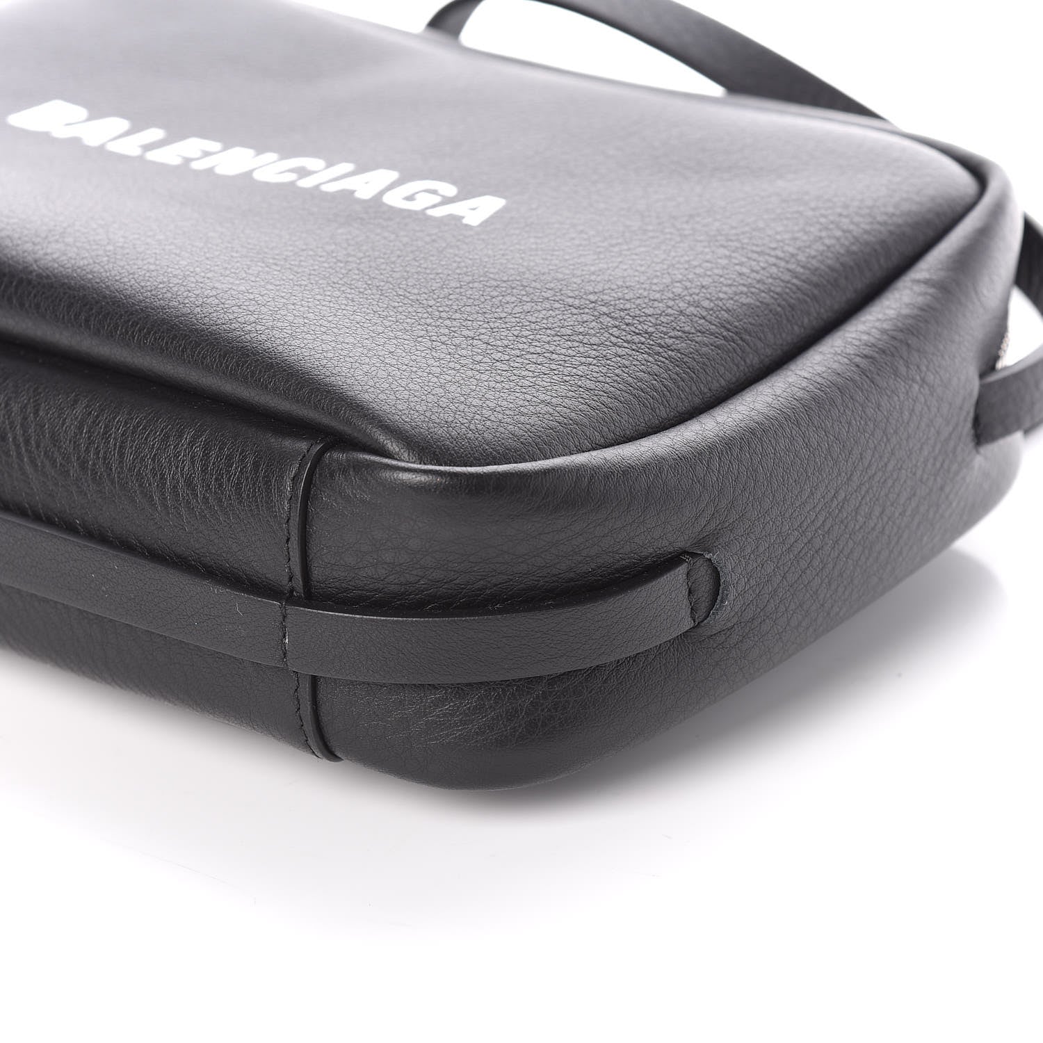 Balenciaga Calfskin Logo S Everyday Camera Bag Black 8 of 8