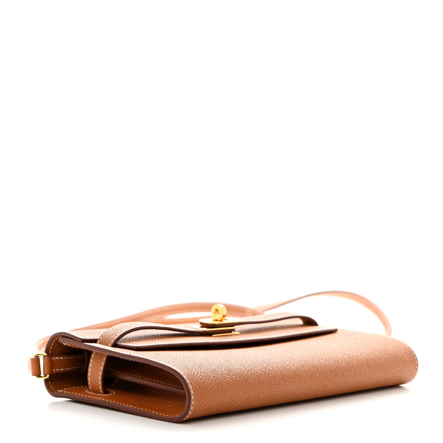 Hermes Epsom Kelly Wallet To Go Gold 4 of 10